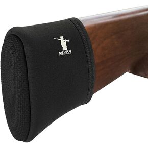 Slip-on Recoil Pad for Shotgun with 0.39" Gel Filled, 20 Gauge Buttstock Recoil Pad Spacer, Anti Slip Rifle Shoulder Recoil Reducing Sleeve, AR Gun Butt Stock Cushion for Shooting and Hunting