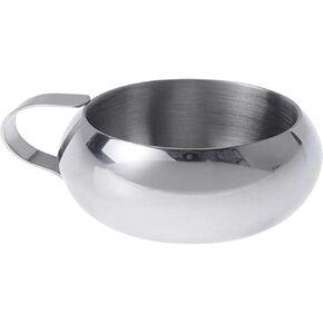 GSI Outdoors 63390 Glacier Stainless Double Walled Espresso Cup, One Size, Silver