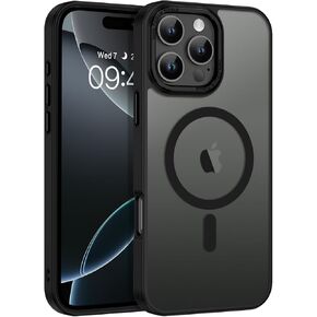 Bentoben for iPhone 16 Pro Max Case 2024 ، Case Phone iPhone 16 Pro Max Magnetic Case [متوافق مع MAG Safe] غطاء وقائي شفاف غير مريح لـ iPhone 16 Pro Max 6.9 "Green in Kuwait