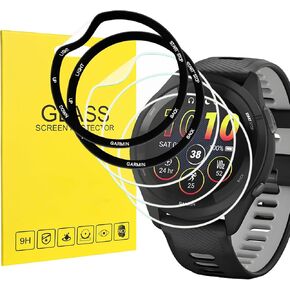 Watbro [5 Pack] Screen Protector for Garmin Forerunner 265(46mm) Ultra-thin Smartwatch Anti-Scratch Bubble-Free HD Clear Soft Watch film