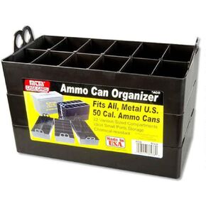 MTM ACO Ammo Can Organizer, 3 Pack, USA Made, Black