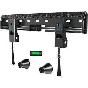 Studless TV Wall Mount for 26-65 Inch TV up to 154 lbs, No Stud Drywall TV Mount with Max VESA 400x400mm, No Drill Low Profile TV Mount, Easy Install Wall Mount TV Bracket