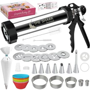 Churro Maker Machine, Stainless Steel, Maquina para hacer Churros Rellenos, Churreras para Churros, Maquina de Churros Profesional, Baking Supplies for Home Bakers,Baking Set for adults,Bakeware Sets