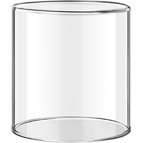 Glass Globe for Fueled Lanterns, Glass Lantern Globe for Coleman Propane Lantern Replacement Compatible with Coleman Model 288, Reusable Lantern Mantles Parts for Camping Hiking Outdoor Lighting