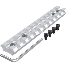 Ruger 10/22 Picatinny Rail Mount for Red Dot, Scopes, Optics (RG10/22-Silver)