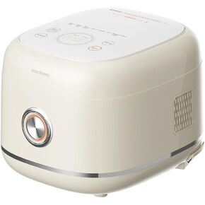 Joydeem Stainless Steel Rice Cooker, Uncoated Non-stick 316L Stainless Steel Inner Pot Rice Cookers, 6 Cup Uncooked, 3L, DFB-D300