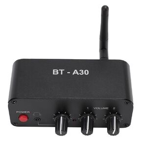 Bluetooth Sound Preamplifier, 20dB Dual Op Amp NE5532 Stereo Preamp with 3.5mm Port,BT Sound Preamplifier for Phono Turntable Speaker