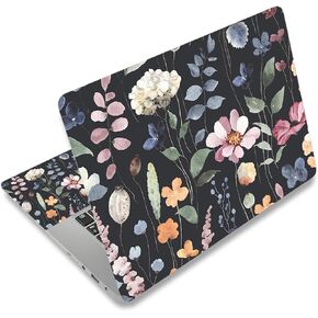 Artso Laptop Skin Sticker Secal ، 17 17.3inch Laptop Netbook PC Bookboor Universal Vinyl Viny Resulable Cover Cover Personalized Art Case ، Flower Plants