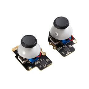 GuliKit Analog Joystick For Steam Deck LCD (Type A&B), Hall Effect No Drift Electromagnetic Thumbstick Replacement, No Soldering, One-Key Calibration, Right & Left Repair Kit with Caps(Not Fit OLED)