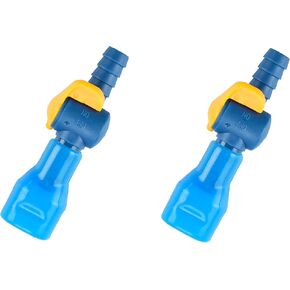 Bite Valve ON-Off Switch Tube Nozzle Replacement for Hydration Bladder, Pack of 2