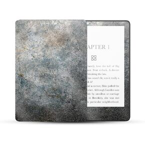 MightySkins Glossy Glitter Skin Compatible With Amazon Kindle Paperwhite 5 6.8-inch 11th Gen (2021) Full Wrap - Shadow Concrete | Protective High-Gloss Glitter Finish | Easy To Apply | Made in the USA