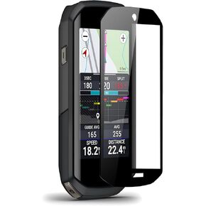 Screen Protector Tempered Glass 2-PCS Compatible with Garmin Edge 1050, Anti-Scratch Bubble-Free HD Clear Film 9H Hardness