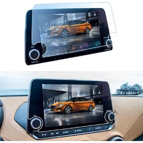 GFJNFG 2023 Sentra Screen Protector Compatible with 2020 2021 2022 Nissna Sentra Screen Protector 8 Inch Touchscreen Sentra Accessories 9H Hardness HD Tempered Glass Protective Film Anti-Scratch