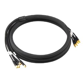 Boobrie Quad-195 Cable 9.48FT SMA Extension Cable SMA Male to SMA Female Coaxial Cable Ultra Low Loss for 3G 4G 5G LTE Antenna, Antenna, Wireless LAN Devices, 4-in-1 SMA Cable