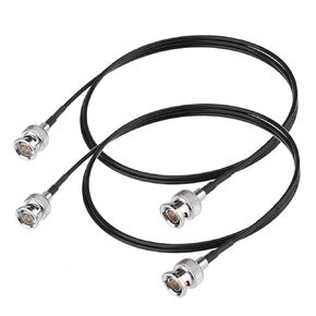 Superbat SDI Cable 75 Ohm BNC Cable RG179 Thin 3G/6G SDI Video Cable 3ft for Camcorders SDI Video Splitter SDI Monitor Switcher,Supports HD-SDI/3G-SDI/4K/8K Video (Black,2-Pack)