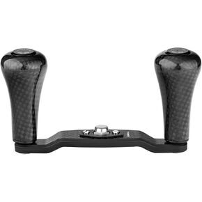 GOMEXUS Carbon Handle Compatible for Daiwa Tatula Zillion Abu Okuma Kastking Pisfun Baitcasting Reel Handle 8x5 Size