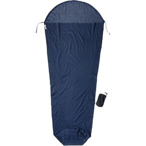COCOON - Premium - Womens Egyptian Cotton MummyLiner - Tuareg Blue