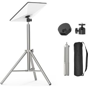 Starlink Mini Tripod Mount with Adapter， Stainless Steel Stand with 360° Tilt, Universal Ball Head for Angle Adjustment, Portable and Compatible with Starlink V4 Mini Dish.