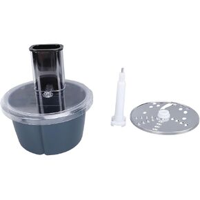 Electric Vegetable Cutter for Thermomix TM5 TM6, Professional Cutter Kit, High Efficiency, Food Processor Container Attachment, Easily Installable, Premium Stainless Steel