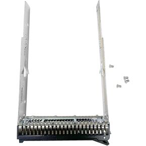 (1 Pack) 3.5" SATA SAS Hard Drive Caddy Tray Sled Tower Server for Lenovo ThinkSystem ST250 IBM X3650 SR650 SR550 SR588 SR658 X3650M5 X3550M5 SR530 SR630 ST558 ST550 SR550 SR590 with 4 pcs Screws