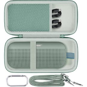 Hard Portable Case Compatible with Bose New SoundLink Flex 2nd Gen/Bose SoundLink Flex Bluetooth Portable Speaker,Black Case