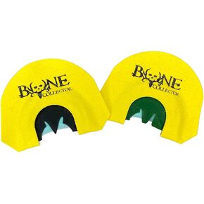 Bone Collector Game Calls Beard Bluffer 2-Pack - The Illusionist & Con Artist Mouth Calls for Versatile and Raspy Turkey Vocalizations | Premium Comfort Fit | Ideal for Beginners and Pros
