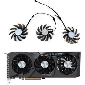 75MM PLD08010S12H Cooler Fan Replacement for Gigabyte Radeon RX 6600 6700 XT RTX 3070 Ti Eagle Graphics Video Card Cooling Fan