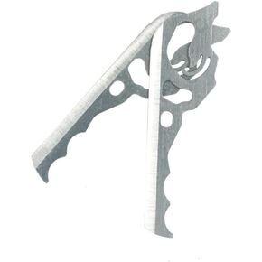RAGE Broadheads Replacement Blades for Hypodermic NC – 3 Pack,Silver