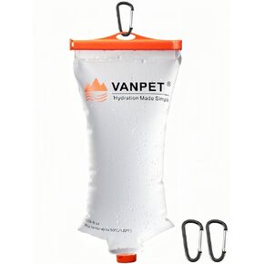 Water Bag 2L/70oz Compatible with Sawyer Squeeze Mini Micro Versa Flow Water Filters Water Bag,Attaches to Filters with a 28mm Thread