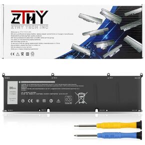 ZTHY 86Wh 69KF2 Battery Replacement for Dell G7 15 7500 G15 5510 5511 5515 5520 5521 XPS 15 9500 9510 9520 Precision 5550 5560 5570 Alienware M15 R3 R4 M17 R3 R4 Inspiron 7510 7610 7620 P87F P91F P45E