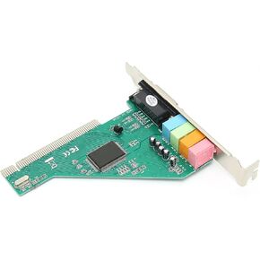 PCI Sound Card Digital Audio Indicator Widely Compatible Small Compact Builtin Sound Card for Windows 98