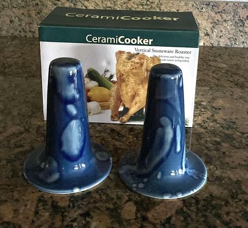 Vertical Cornish Game Hen Roaster -Pair in Saudi Arabia