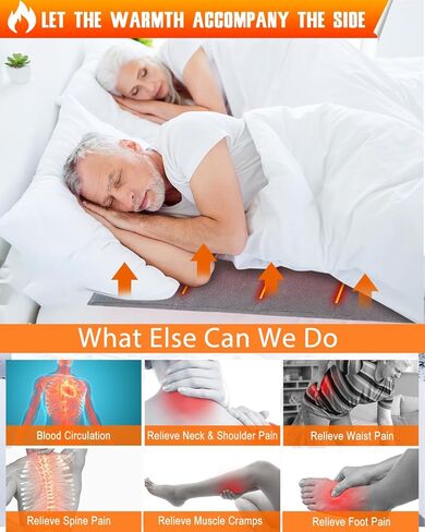 وسادة كيس النوم المدفأة - مدفأة USB مدفوعة بالبطارية مدفوعة بالبطارية لخيمة خارجية (كبيرة) in Kuwait