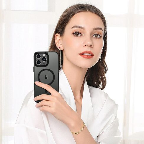 Bentoben for iPhone 16 Pro Max Case 2024 ، Case Phone iPhone 16 Pro Max Magnetic Case [متوافق مع MAG Safe] غطاء وقائي شفاف غير مريح لـ iPhone 16 Pro Max 6.9 "Green in Kuwait