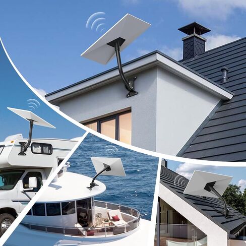 Mount Starlink for Gen 3 ، Starlink Gen 3 Mount Mount القابلة للتعديل في Starlink Mount Kit ، Mount متوافق مع Starlink Gen 3 internet Kit for Roofs Terraces Satellite Dishs in Saudi Arabia