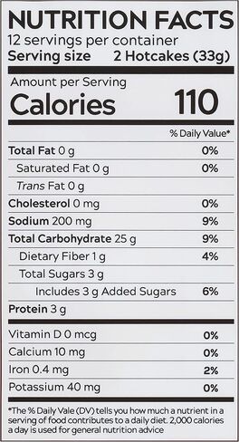 كلاسيك Hotcakes Crepe Mix بواسطة Table American Table ، مصنوع من دقيق القمح العضوي الأمريكي والفانيليا النقي ، على الطراز الفرنسي ، غير المعدلة وراثيًا ، السكر المنخفض ، بدون مواد حافظة ، إعداد سريع ، يصنع 24 كريبًا (14 أوقية ، حزمة من 1) in Saudi Arabia