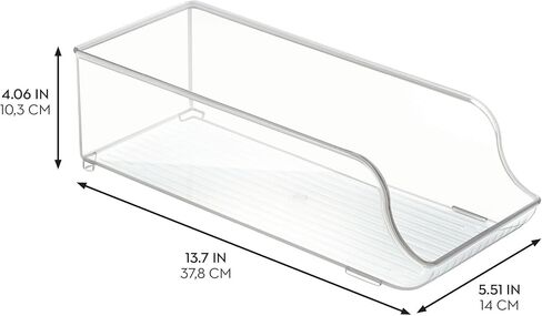 يمكن لصودا Idesign موزع للثلاجة أو المخزن - مجموعة من 3 - واضحة in Kuwait