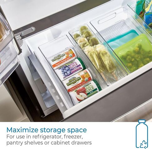 يمكن لصودا Idesign موزع للثلاجة أو المخزن - مجموعة من 3 - واضحة in Kuwait