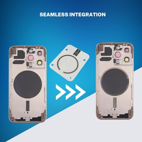 استبدال المغناطيس الداخلي لشحن Magsafe مع لاصقة - إصلاح الغطاء الخلفي لجزء iPhone 14 ، 14 Plus ، 14 Pro و 14 Pro Max (لـ iPhone 14 Pro و 14 Pro Max) in Kuwait
