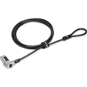 Kensington N17 Dell Laptop Lock - Combination (K68008WW) Black & Desk Mount Anchor Accessory for Cable Locks (K64613WW)