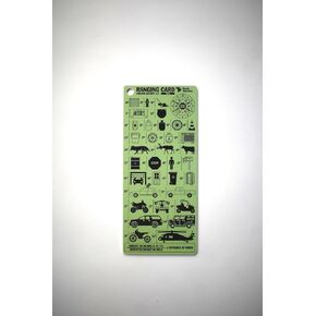 North American Ranging Card-Mils