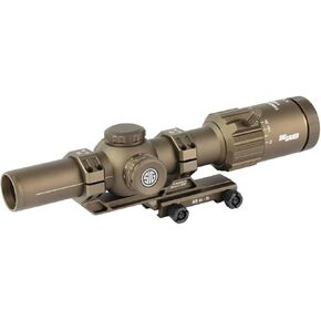 SIG SAUER Tango-MSR LPVO 1-8x24mm 30mm Maintube SFP Riflescope - Shockproof Waterproof Fogproof Hunting Rifle Scope with Illuminated MSR BDC-8 Reticle - Lens Covers & Cantilever Mount Included