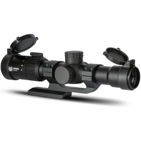 Monstrum Banshee 3-9x30 MPVO Rifle Scope with Offset Scope Mount