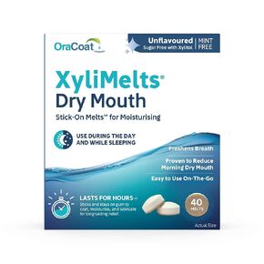 Orahealth Xylimelts خالية من الأقراص - 40 قرصًا ، حزمة 2