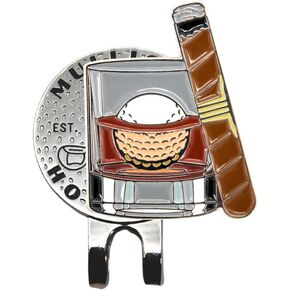 Mulligan Hooligan Turtle Golf Ball Marker + Magnetic Hat Clip, Funny and Unique Golf Gift, Premium Quality, The Perfect for Your Favorite Golfer, Golf Accessories for Any Occasions