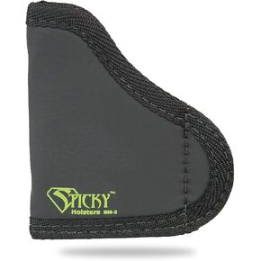 Sticky Holsters Concealment Holster for Men and Women - SM-3 - Fits Pocket .380s, Kahr P380 and Similar with up to 2.75" Barrel Without Laser - for Left and Right-Hand Draw; IWB and Pocket Carry