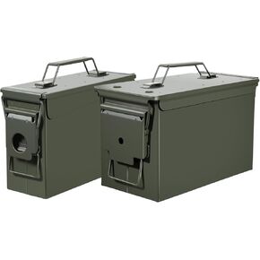 EASYBERG Metal Ammo Can Green