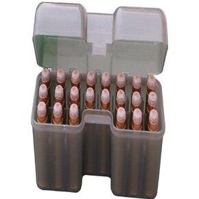 MTM 22 Round Flip-Top Rifle Ammo Box 270 WSM to 300 WSM, 45-70