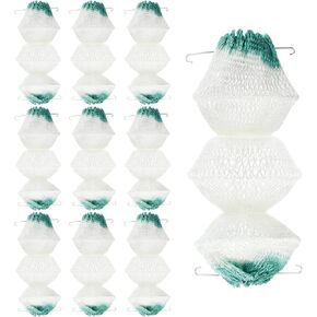 10 Pcs Lantern Mantles,3-Layer Propane Lantern Mantles Insta-Clip 2#95 Mantles Gas Lantern Mantles with 2 Install Clip Accordion Shape Mantles for Gas Lantern Propane Lantern Camping Lantern