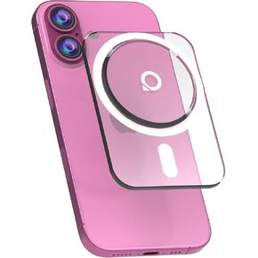 Reusable Easy Stick Mount Compatible with MagSafe Transparent Magnetic Phone Mount Washable Nano Gel, Compatible with iPhone 12 13 14 15 16 Pro Max, Waterproof, Mirror, Shower, Wall Mount